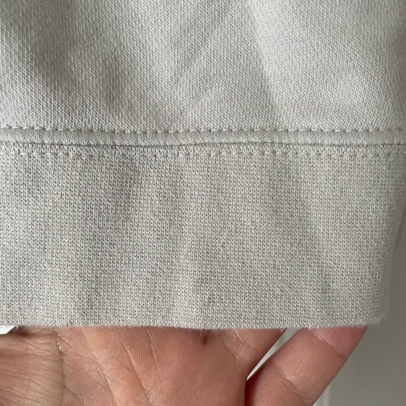 Nike Women's Cream High Neck Hoodie with Embroidered Logo 0390 - Picture 6 of 6